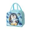Nova bolsa lancheira infantil portátil para piquenique bolsa térmica com gelo de resfriamento folha de alumínio isolamento bolsa desenho animado