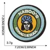 Insignias con Logo Bordado por Computadora, Zapatos, Sombreros, Bolsos, Accesorios de Ropa, Parches, Parches Redondos, Suministro Transfronterizo, Parches de Tela Bordados
