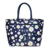 Nueva Bolsa de Lonchera Portátil con Estampado de Margaritas Frescas Bolsa Aislante Multifuncional Se Puede Imprimir Bolsa para Hielo Bolso Bento a la Moda
