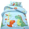 Colcha de jardim de infância Capa de colcha de três peças Algodão puro Lençol de cama infantil para bebê Colcha Capa de núcleo Nap Cama de cama
