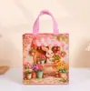 Directamente del fabricante: bolsas de regalo de flores de dibujos animados, bolsos de mano, empaques de regalo de cumpleaños, bolsas de regalo, bolsas de regalo para niños