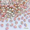 Diamante de Forma de Dedo 8x10mm Especial para Manicura Diamante Súper Brillante Popular Colorido Fondo Puntiagudo Diamante de Cristal Diamante de Manicura Usable Venta al por Mayor