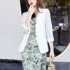 Chegada Nova Verão 2026 Manga Três Quartos Malha Blazer Pequeno Feminino Emagrecedor Versátil Proteção Solar Top Blazer Feminino