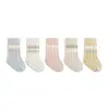 Calcetines para Bebé Recién Nacido Calcetines de Otoño Invierno Espesos Calidez Para Bebés Recién Nacidos Invierno Niños Niñas Calcetines de Media Caña con Felpa