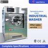 Comércio exterior exportação industrial máquina de lavar roupa lavadora industrial equipamentos de máquinas de lavar roupa venda por atacado eluição um