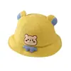 Gorro de Bebé Primavera y Otoño Delgado Gorro de Pescador para Bebé Otoño e Invierno Niños y Niñas Lindo Súper Lindo Sombrilla Gorro de Cubeta