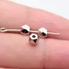 4.4x 4.4x 5.1mm 0.4g accesorios multi-color para DIY corte geométrico cuentas con agujero pequeño cuentas espaciadoras