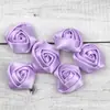 Flor de Rosa Estéreo de Fita de Poliéster de Alta Qualidade Feita à Mão 4cm Acessórios de Joias Flor para Headwear Infantil DIY Grampo de Cabelo Flor de Cabeça Flor