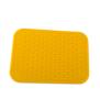 Jiaju Tapete Retangular de Silicone para Mesa de Jantar Tapete Drenante Tapete de Silicone com Isolamento Térmico Anti-Queimadura Antiderrapante para Prato Tigela Copo Tapete Impermeável para Louça