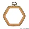 Directamente del fabricante: Aros de Bordado Color Caramelo DIY, Aros de Bordado Vintage, Herramientas y Accesorios de Bordado, Aros de Bordado, Anillos de Bordado de Punto de Cruz