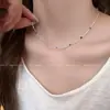 Colar de Miçangas de Verão Colorido com Dopamina para Mulheres, Corrente de Clavícula Estilo Novo com Toque de Luxo, Acessório de Pescoço Versátil para Camadas