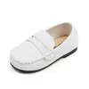Zapatos Slip-On Suaves para Niños Estilo Coreano para Niños, Nuevo Modelo Primavera y Otoño 2025, Zapatos de Vestir para Niños