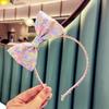 Tienda de fábrica BabeTang Lazo de lentejuelas pequeñas coreano Banda para el cabello para niños Hebilla para la cabeza Joyería Accesorios para el cabello Venta al por mayor