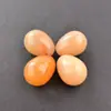 Cristal Natural 2cm Huevo Pequeño Piedra con Forma de Huevo Material de Jade Huevo de Pájaro Piedra Cruda Adorno Objeto de Mano para Jugar, Natural