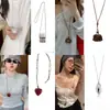 Collar Retro de Estrella de Mar para Chica Hot Cadena Larga para Suéter Estilo Vacacional Collar Plateado Escarchado Estilo Marino Colgante de Estrella