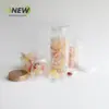 360ml-610ml em estoque Latas de embalagem de alimentos PET latas de armazenamento de grãos de frutas secas para cozinha tampa alta latas seladas