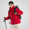 Jaqueta Corta-Vento Impermeável Unissex para Casal com Logotipo Personalizado Roupas de Exterior para Homens e Mulheres Roupas de Trabalho