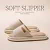 Pantuflas de lino para hombre, de primavera y otoño, para el hogar, nuevas, antideslizantes, de algodón y lino, para las cuatro estaciones.