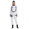 Macacão de Astronauta Espacial M-XXL Fantasia de Role-Playing para Halloween Festa de Palco Fantasia Cosplay