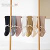 Macacão Novo para Bebê Outono Estilo Coreano Laço Meia-Calça Meninas Meias de Tricô para Dança Leggings