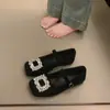 Zapatos para mujer de talla grande, tallas 41 a 43, para pies anchos y robustos, nueva colección otoño/invierno 2026, estilo Mary Jane, planos, mullidos y cálidos, de algodón