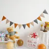 Guirnalda de Banderines de Fieltro Fiesta de Cumpleaños Decoración Habitación Infantil Guardería Decoración Colgante Bandera Venta al por Mayor