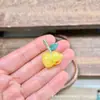 Colgante Corazón de Oso de Cera de Abeja de Segunda Generación Accesorios de Concha de Abeja Reina de Segunda Generación Llavero DIY Colgante para Bolso Colgante Moda