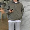 Jaqueta com capuz retrô MYQ masculina japonesa folgada casual Outono Nova Jaqueta versátil para atividades ao ar livre