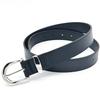 Hebilla de Pin de 3 cm Nueva Moda para Mujer Cinturón Decorativo de Alta Gama para Jeans Cinturón Negro de Celebridad de Internet Cinturón de Cintura para Mujer