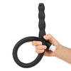Limpador de miçangas de silicone C649 bico para quadra traseira irrigador de salsicha limpador feminino irrigador de limpeza anal intestinal e vaginal