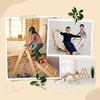Tobogán para niños, estructura para escalar en cuadrícula, trípode plegable, marco de arco, combinación para interiores y hogar, juguete para niños de 3 a 10 años, estructura para escalar