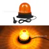 Luz de Advertencia Estroboscópica para Coche Transfronteriza 40 LEDs Señal de Seguridad para Vehículo de Construcción Carretilla Elevadora Luz Estroboscópica Magnética para Techo