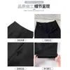 Shorts de Terciopelo Negro para Mujer Otoño e Invierno 2025 Nuevo Cintura Alta Efecto Adelgazante Línea A Ajustados Deportivos Hot Pants Leggings Elásticos