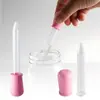 Conta-gotas de Medicamento Personalizado 5ml com Escala, Alimentador de Medicamento Anti-Engasgo para Mãe, Bebê, Gatinho e Filhote, Conta-gotas de Silicone de Uso Duplo
