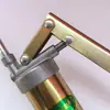 Bico Inflador, Cabeça do Inflador, Mangueira do Inflador, Dupla Cabeça para Motocicleta, Bicicleta, Bicicleta, Bico Inflador Rápido de Pneu