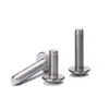 En Stock, Envío Inmediato: Tornillos para Máquina de Acero Inoxidable 201 Tm Ranura Cruzada Cabeza Plana Grande M2-M8 Tornillos de Cabeza de Champiñón Cabeza de Paraguas