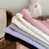 Camiseta Base de Cuello Medio para Niños Otoño e Invierno Clase A para Niños y Niñas, Manga Larga Gruesa Cálida con Cuello Medio Fruncido