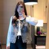 Colete Estilo Chanel Feminino 2025 Outono Novo Estilo Elegante Moda Colete Tweed Curto Solto Roupa Exterior