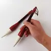 Pintura China Flor de Peonía Pincel de Mano Frontal Corto Cuenco Dou Pluma Caligrafía y Pintura