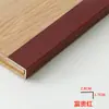 Tiras Adhesivas de PVC para Bordes de Piso de Madera, Tiras de Umbral, Tiras de Cierre de Ángulo Recto Grandes en Forma de 7, Tiras de Borde para Armarios