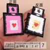 Atacado de Fábrica Patches Bordados, Bordado com Lantejoulas, Bordado com Lantejoulas Reversíveis, Patches Versáteis para Roupas com Rosto Sorridente de Amor