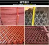 Malha de Aço em Forma de Diamante Vermelho de Qingdao, Malha de Aço para Cercar Milho para Avicultura, Malha de Aço Anti-Ferrugem para Isolamento de Pomar