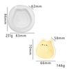 Novo Molde de Pinça Boneca Desenho Animado Gato Durian Artificial Biscoito Bolo DIY Manual Molde de Silicone