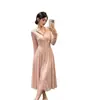 Vestido de Verano 2026 de Seda de Hielo de Cuerpo Completo con Protección Solar para Mujer, Vestido Súper Elegante que Ceñe la Cintura, Protección UV, Fresco y Sencillo