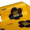 Pegatinas Personalizadas, Papel Especial Perlado, Etiquetas Autoadhesivas para Té, Logos Impresos, Pegatinas de Sellado Personalizadas, Códigos QR Personalizados