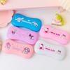 Cross-border Hot-selling HL-018 Cartoon KT Kids Creative Aço Inoxidável Talheres Portáteis Conjunto de Duas Peças Garfo Colher