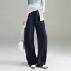 Pantalones de pierna ancha curvados, modernos y elegantes para mujer, nuevo modelo otoño/invierno 2026, de cintura alta, adelgazantes, fluidos, estilo banana casual para deporte