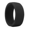 Acessórios Exportação Joias Moda Europeia e Americana Simples Anel de Silicone Plano Largo de 8,7mm Anel de Moda Esportiva Masculina