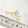 Colgante Espaciador de Estrella de Cinco Puntas Chapado en Oro de 14 Quilates que Conserva el Color Pulsera de Zirconia Accesorios de Joyería Hechos a Mano DIY con Cuentas