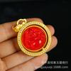 Atacado Bashan Cui Buddha Pendant Material Perigoso Jade Jade Colar Imperial Verde Completo Cui Pequeno Buddha Pendant Clavícula Corrente